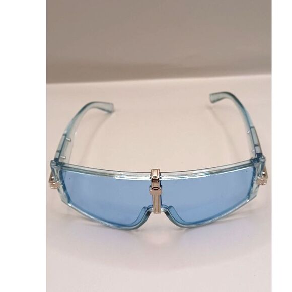 4 Pairs of Fashion Colors Modern Style Futuristic Sunglasses - Picture 6 of 11